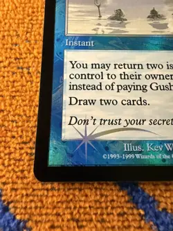 MTG Gush Mercadian Masques Foil, NM Condition - Image 5