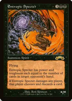X 1 Entropic Specter NM Exodus 061 MTG Magic The Gathering - Image 1