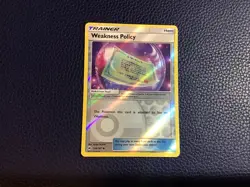 Weakness Policy - 126/147 - Uncommon - Reverse Holo NM, Pokemon Sun & Mo NM+ - Image 1