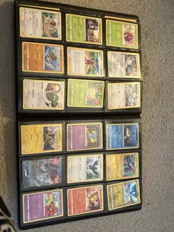 360 Pokemon TCG Mixed Card Lot in Pikachu Binder - Electabuzz, Bidoof - Image 2