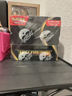 Pokemon TCG Mega Evolution Enhanced Sealed Booster Box 36 Packs + Promo Card New - Image 1