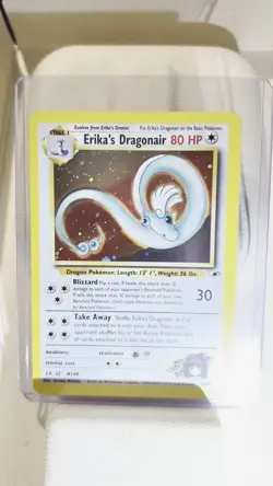 Pokemon TCG Erika's Dragonair Gym Heroes Holo Card - Image 2