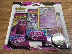 3x Fusion Strike 3-Pack Blister (Espeon) - Sealed - Pokemon TCG - Image 4