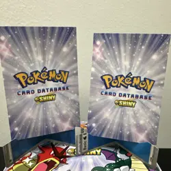 Pokemon Database Shiny Set Goldeen Seaking Shiny Sparkle Holo Set Of 2 - Image 4