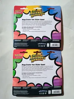 NEW Pokemon Ascended Heroes Tech Sticker Collection Charmander & Ghastly Sealed - Image 2