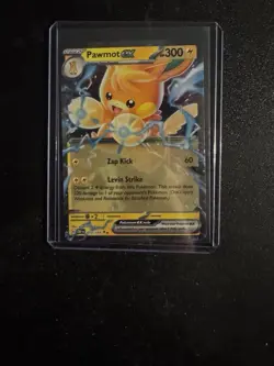 Pawmot Ex OBF 073/197 Promo Obsidian Flames Full Art Rare Pokemon Card - Image 1