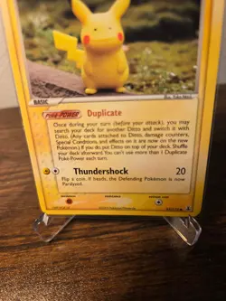 ⚡Ditto Pikachu⚡ 63/113 EX Delta Species Pokemon TCG Regular LP - Image 5