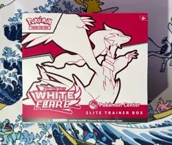 Scarlet & Violet White Flare Pokemon Center Exclusive ETB *Brand New Sealed* - Image 1