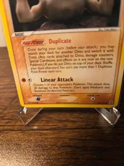Pokemon TCG 2005 Ditto (Geodude) Delta Species Regular 62/113 NM - Image 4