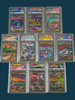 ACE 10 Subgrades -10 Cards -Pokemon M2a Full Set - Japanese Mega Attack Rare - Image 1
