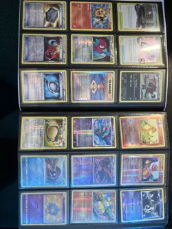 Pokemon Card Binder Collection Modern and Vintage Cards - Image 3