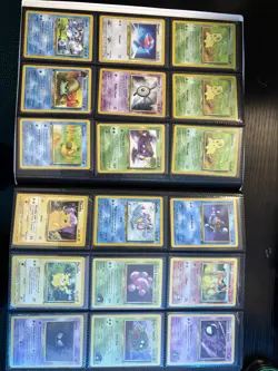 Pokemon Card Binder Collection Modern and Vintage Cards - Image 5