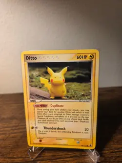 ⚡Ditto Pikachu⚡ 63/113 EX Delta Species Pokemon TCG Regular LP - Image 1