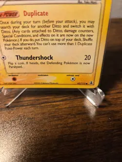 ⚡Ditto Pikachu⚡ 63/113 EX Delta Species Pokemon TCG Regular LP - Image 5