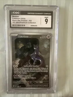 Pokemon Card TCG - Mewtwo SVP 052 Black Star Promo Scarlet & Violet 151 Promo NM - Image 1
