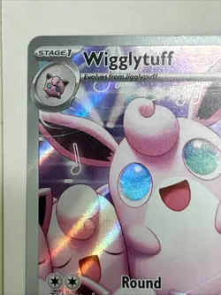 Wigglytuff 105/094 Illustration Rare IR Phantasmal Flames PFL Pokemon TCG NM - Image 5