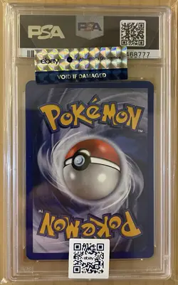 2002 POKEMON LEGENDARY COLLECTION #77 GEODUDE REVERSE HOLO PSA 9 - Image 2
