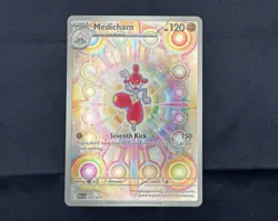 Pokemon Tcg Medicham Alt Rare 241/217 Mega Evolutions Ascended Heroes NM English - Image 1
