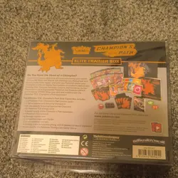 Pokemon Champion's Path Elite Trainer Box Charizard English 10 Booster Packs - Image 2