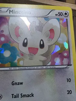 MP Pokemon TCG - MINCCINO #BW13 - CRACKED ICE HOLO PROMO - BLACK & WHITE 2011 - Image 5