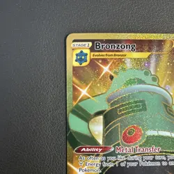 Bronzong (Secret) 223/198 Pokemon Swsh06: Sword & Shield Chilling Reign Holo NM - Image 3