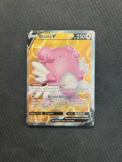 Pokemon TCG Blissey V 182/198! NM Condition! See Description! - Image 1