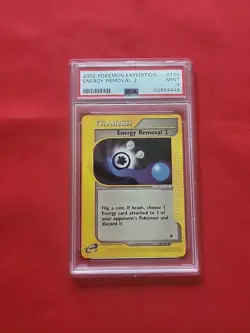 Pokemon: Energy Removal 2 #140/165 Expedition Base Set 2002 Vintage - CGC 9 -A40 - Image 1