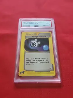 Pokemon: Energy Removal 2 #140/165 Expedition Base Set 2002 Vintage - CGC 9 -A40 - Image 3