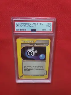 Pokemon: Energy Removal 2 #140/165 Expedition Base Set 2002 Vintage - CGC 9 -A40 - Image 4