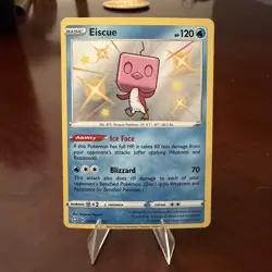 Pokemon TCG - Eiscue - Shining Fates: Shiny Vault SV035/SV122 Shiny Holo Rare - Image 1