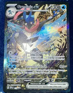 Greninja ex 132 - Pokemon TCG Scarlet & Violet Black Star Promo - Image 1