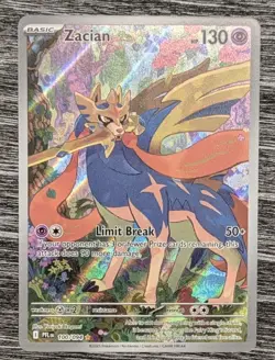 Zacian Illustration Rare Pokemon Phantasmal Flames #100/094 Near Mint - Image 1