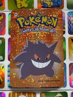 Pokemon Gengar Holo Vintage Pocket Monsters Vending Prism Sticker Nintendo - Image 3