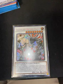 Yugioh! Ecclesia and the Dark Dragon BPRO-EN041 Secret Rare 1st Edition NM - Image 2