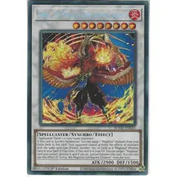 Yu-Gi-Oh! Zoroa, the Magistus Conflagrant Calamity BODE-EN045 Secret Rare 1st NM - Image 1