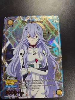 Union Arena: Evangelion - Rei Ayanami (R*) - UE15BT/EVA-1-004 - Image 1