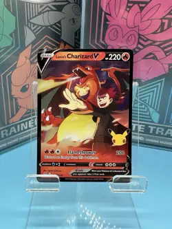 Lance's Charizard V SWSH133 SWSH: Sword & Shield Promo Cards Holo - Image 1