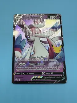 Dark Sylveon V - Foil Promo SWSH: Sword & Shield Promo Cards SWSH134 NM - Image 3