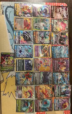 Pokemon TCG Card Lot Of 31 Regular Cards And 6 Jumbo Cards - Image 1