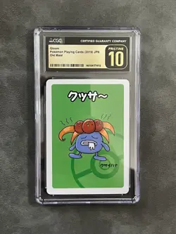 Gloom Old Maid 2019 Japanese Pokemon Card CGC 10 Pristine - Image 1