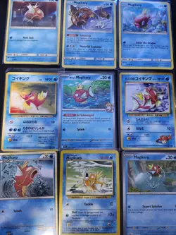 Magikarp Card Lot (9) Pokemon – English & Japanese – Vintage & Modern - Image 1
