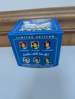 Pokemon Card Poliwhirl 23K Gold Plated 1999 Burger King in Box With Ball - Image 3