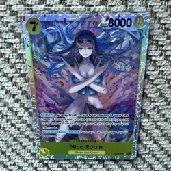 Nico Robin EB03-055 SR Foil English One Piece TCG Card Near Mint - Image 4