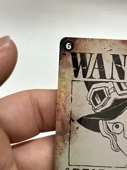 Sabo OP13-120 SP Wanted Poster Alternate Art One Piece Card English Carrying On - Image 4