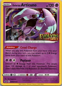 Galarian Articuno - (Prerelease) Promo SWSH: Sword & Shield Promo Cards SWSH123 - Image 1