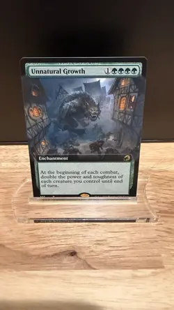 Unnatural Growth (Extended Art) Innistrad: Midnight Hunt Regular - Image 1