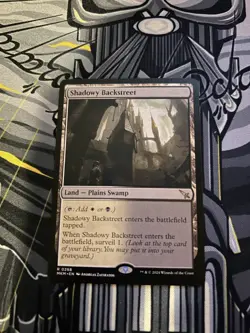 MTG x1 Shadowy Backstreet -MaKM - Near Mint (Never Played) - Image 1