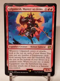 MTG Final Fantasy Gilgamesh, Master-at-Arms (R 0139) - Image 1