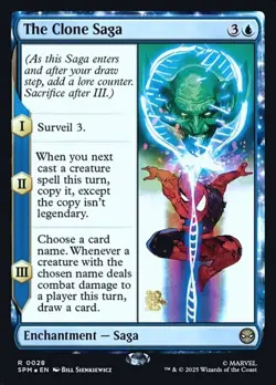 The Clone Saga - Foil Prerelease Promo SPM NM MTG - Image 1