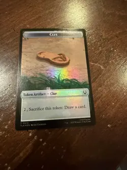 Ally (0005) Clue (0014) Double-Sided Token Avatar: The Last Airbender Foil - Image 2